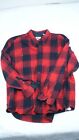 Rei Flannel Shirt Men's Xl Red Plaid Long Sleeve Button-Up Stretch Outdoor