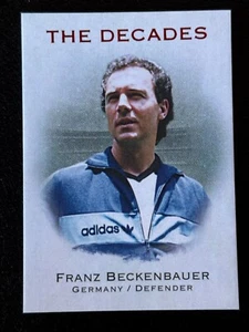 Futera 2024 Unique Selecta Taddy's The Decades Germany Franz Beckenbauer /4 - Picture 1 of 2