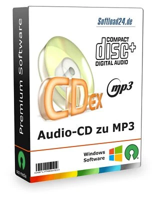 Audio CD zu MP3 Umwandeln, Erstellen/ Extractor/ Ripper/ Encoder/ Software/ CDex - Bild 1 von 4