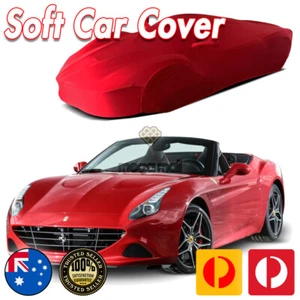 Classic Car Cover Ultra For Ferrari California All RED Soft Spandex - Picture 1 of 3