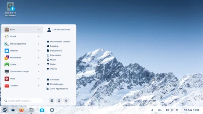 Zorin OS DVD avviabile - Easy-to-use Linux distribution DVD Boot and Installer - Immagine 1 di 2