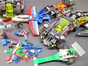 Lego Parts Lot. Super Heroes. Batman Vehicles. Loaded! Figures! - Picture 1 of 14