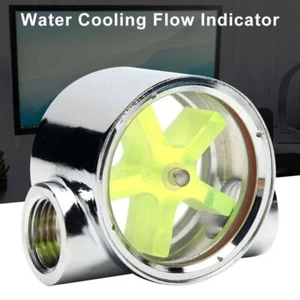 di portata G1/4 filettato Indicatore di flusso di raffreddamento ad acqua - Afbeelding 1 van 12