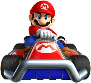 SUPER MARIO KART Race Car Decal Removable WALL STICKER Decor Art FREE SHIPPING - Picture 1 of 1