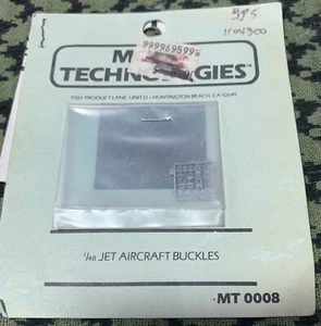 JET FLUGZEUGSCHNALLEN MODEL TECHNOLOGIES MT0008 1/48 - Bild 1 von 2