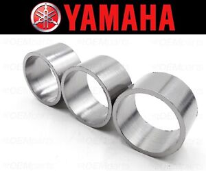 Set of (3) Yamaha XS1100 Exhaust Muffler Silencer Pipe Connector Joint Gasket
