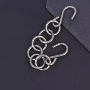 22.5cm Universal Car Dent Removal Hook Chain Durable Dent Repair Tool Accessory - Imagen 1 de 10