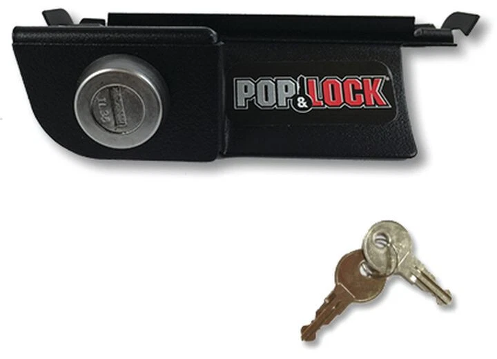 Bloqueio manual Pop & Lock PL3400 preto para 2002-2008 para Dodge Ram Pickup - Imagem 1 de 1