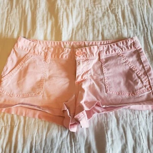 Mossimo Women's Juniors Shorts Zip  Button Front Slash Pockets Back Pockets READ - Picture 1 of 8