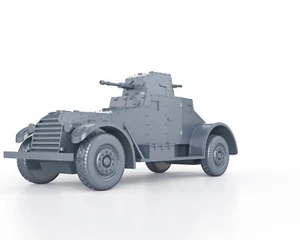 WWII - FRENCH LAFFLY 80 AMR AMD - 1/48 1/56 1/72 1/87 1/100 3D PRINTED - Imagen 1 de 4