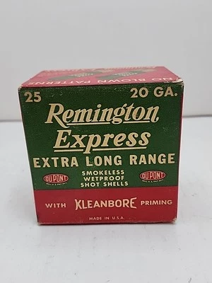 Remington Express 20 Gauge Empty Box Only RX20-6 Box Varies - Image 1 of 4