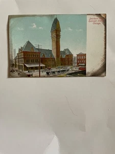 AK Bahnhof Chicago Dearborn St - Bild 1 von 2