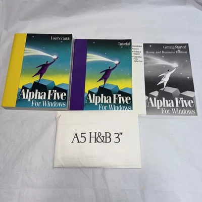 Alpha Five for Windows, Home & Business Edition, 3" Disc Never Opened - Image 1 of 4