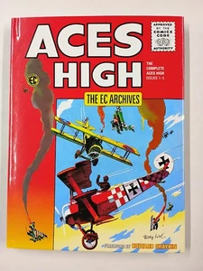 Aces High: The EC Archives Issues 1-5 Hardcover in Dust Jacket Wally Wood - Picture 1 of 2