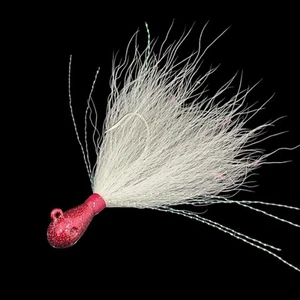 3/4oz Bucktail Jigs Set Of 3 - Picture 1 of 3