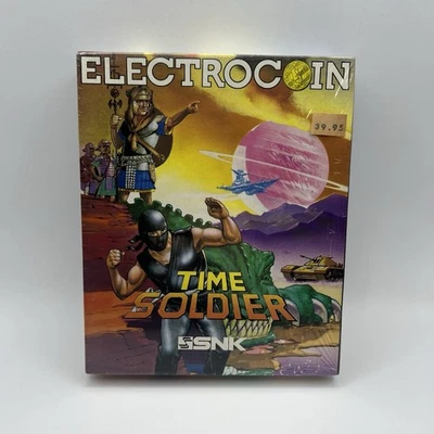 Time Soldier SNK Atari ST - Electrocoin - Big Box Sealed NOS PAL - Image 1 of 4