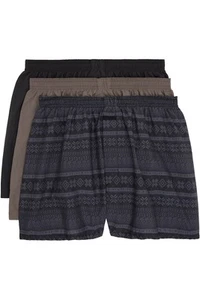 Paquete de tres boxers de popelina de algodón multicolor SKIMS talla M - Imagen 1 de 13
