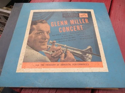 GLENN MILLER CONCERT VOL 1 COLLECTORS ISSUE 10" RECORD RCA VICTOR BOX SET - Image 1 of 4