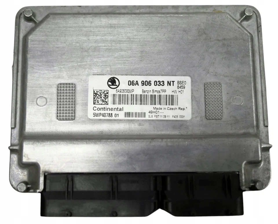 STEROWNIK SILNIKA SKODA OCTAVIA II 1.6 06A906033NT 5WP40788 PROGRAMMAWANIE - Immagine 1 di 1