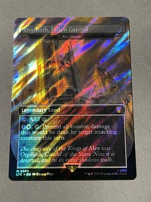 Osgiliath, Fallen Capital - Kor Haven (Surge Foil) MTG Commander LTC NM - Image 1 of 2