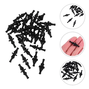30 Pcs Computer Shock Absorbing Glue Nails Mounting Screws Case Fan - Afbeelding 1 van 12