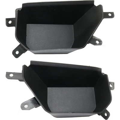 Bumper Trims For 2016-2018 GMC Sierra 1500/2019 Limited Front Left Right Black - Imagem 1 de 4