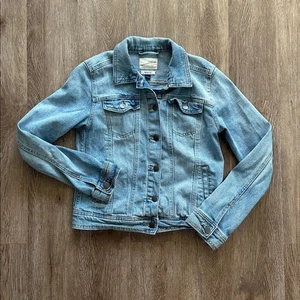 Universal Thread Light Wash Freeborn Denim Jacket Size Small Western Casual - Picture 1 of 4