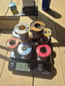 Approx. 5 Pounds Assorted SOLDER Rolls 50/50 95/5 Etc Dutch Boy, Bow, Etc AS IS - Picture 1 of 8