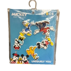 Crocs Jibbitz 5-Pack Disney Mickey Friends Shoe Charms | Jibbitz for Crocs - Picture 1 of 5