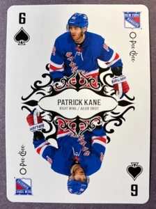 2023-24 O-Pee-Chee Playing Cards #6-SPADES Patrick Kane New York Rangers - Bild 1 von 2