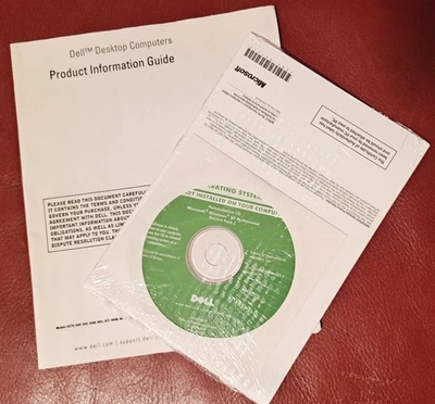 CD de reinstalación de Microsoft Windows XP Professional SP2 Dell 2002 Foto 1 de 2