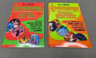 Goosebumps Collector's Caps - Pogs Book Set, See Video Foto 1 de 2