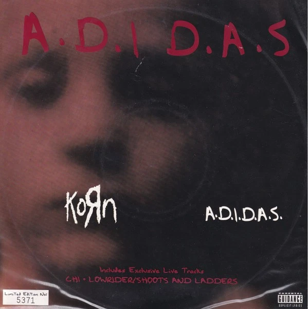 Korn - A.D.I.D.A.S. - Used Vinyl Record 10 - Y34z - Image 1 of 1