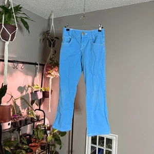 Mary-Kate and Ashley Blue Jeans White Stitch Detail Kids Size 10 - Picture 1 of 8