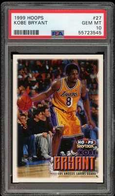 1999 Hoops Skybox KOBE BRYANT #27 PSA 10 GEM MINT - Image 1 of 2