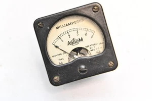 Vintage Air Ministry WW2  Dated 1942 Moving Coil Voltmeter Ref 10A/11000 - Picture 1 of 5
