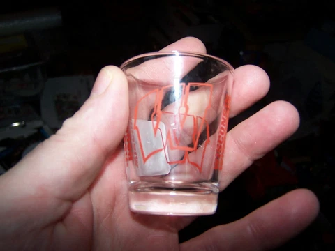 Set of 2 Wisconsin Badgers shot glasses Cover