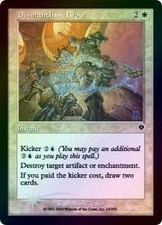 Dismantling Blow - Foil Played MTG Invasion Magic 2B3