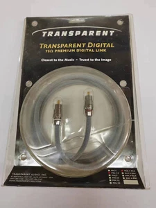 NOS Transparent PDL 75ohm Premium Digital Link ( PDL) in 1.5M, Made in USA - Picture 1 of 8