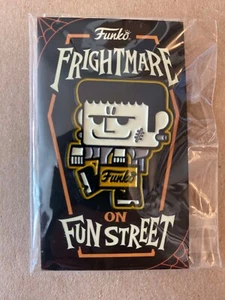 Funko Frankenstein Frightmare on Fun Street Enamel Pin 2022 NYCC Exclusive - Picture 1 of 2