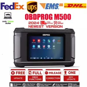 OBDPROG M500 Car Cluster Calibration Tools OBD2 Diagnose Oil Reset Instrument - Foto 1 di 6