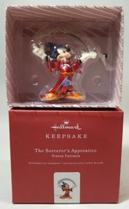 2018 Hallmark Keepsake ornaments the Sorcerer's Apprentice Disney Fantasia-Metal - Imagen 1 de 3