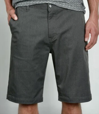 Volcom VMonty Stretch Shorts  Men's In Many Colors and Sizes And  11" Inseam - Image 1 of 4