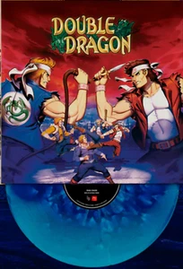 Double Dragon I & II 1 2 One Two Soundtrack Limited Edition Blue Vinyl Record - Picture 1 of 1