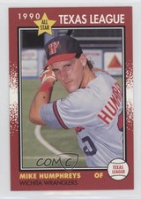 1990 Grand Slam Texas League All-Stars Mike Humphreys #7