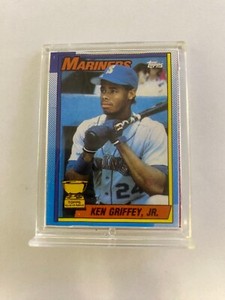 1990 Topps Ken Griffey Jr. DoubleHeaders All-Stars Two-Sided Mini Card 🔥RARE