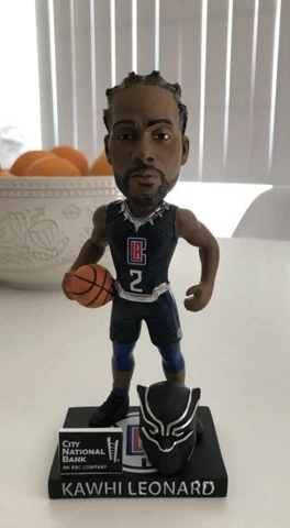 Kawhi Leonard Marvel Black Panther Limited Edition Bobble Head Cover
