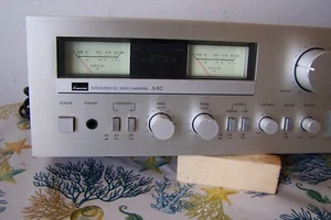 SANSUI A-80 AMPLIFICATORE HI-FI VINTAGE. - Foto 1 di 7