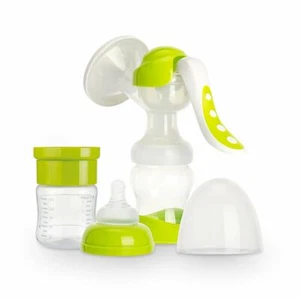 Lullababy Manual 2-in1 Breast Milk Hand Pump And Baby Bottle New BPA PVC Free - Picture 1 of 8