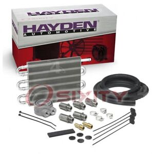 Hayden Engine Oil Cooler for 1967-2015 Mazda 1200 1500 1800 2 3 3 Sport 323 ga